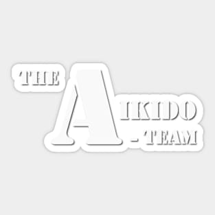 The Aikido Team Sticker